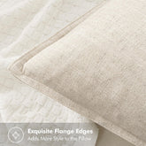 MIULEE Decorative Linen Boho Farmhouse Neutral Couch Throw Pillows Covers (Pack of 2) - Miulee